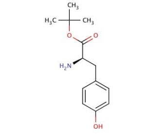 D-Tyrosine t-butyl ester (CAS 87553-74-0) - chemical structure image
