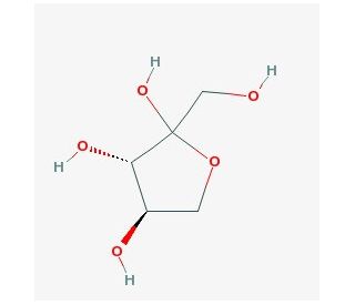 D-Xylulose (CAS 551-84-8) - chemical structure image