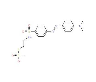 Dabsylaminoethyl Methanethiosulfonate (CAS 887354-19-0) - chemical structure image