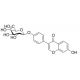 Daidzein 4′-β-D-glucuronide - chemical structure image