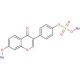 Daidzein 4′-Sulfate Disodium Salt (CAS 162935-26-4) - chemical structure image