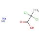 Dalapon-sodium (CAS 127-20-8) - chemical structure image