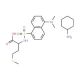 Dansyl-L-methionine cyclohexylammonium salt 的分子结构, CAS编号: 53332-30-2 Dansyl-L-methionine cyclohexylammonium salt (CAS 53332-30-2) - chemical structure image