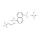 (Dansylaminoethyl) tri methyl ammonium perchlorate (CAS 33423-98-2) - chemical structure image