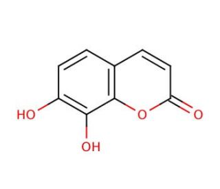 Daphnetin (CAS 486-35-1) - chemical structure image