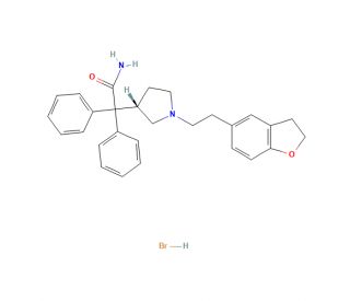 Darifenacin Hydrobromide (CAS 133099-07-7) - chemical structure image