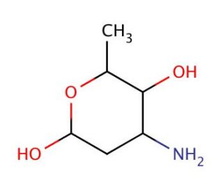 Daunosamine (CAS 4305-54-8) - chemical structure image