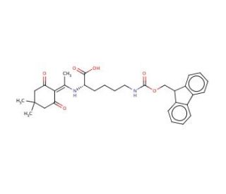 Dde-L-Lys(Fmoc)-OH (CAS 156648-40-7) - chemical structure image