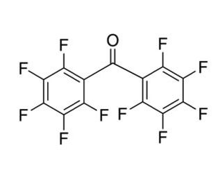Decafluorobenzophenone (CAS 853-39-4) - chemical structure image