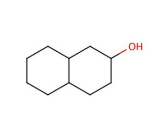 Decahydro-2-naphthol (CAS 825-51-4) - chemical structure image