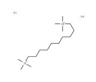 Decamethonium Iodide (CAS 1420-40-2) - chemical structure image
