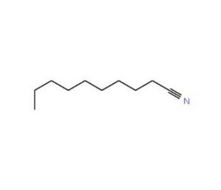 Decanonitrile (CAS 1975-78-6) - chemical structure image