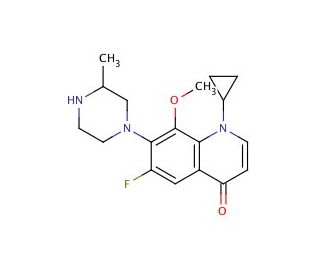 Decarboxy Gatifloxacin Dihydrochloride - chemical structure image