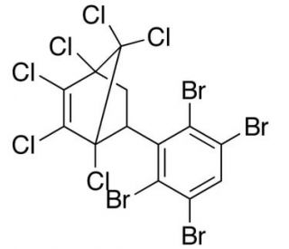 Dechlorane 604 Component A (CAS 34571-16-9) - chemical structure image