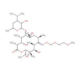 Decladinose Roxithromycin (CAS 214902-82-6) - chemical structure image
