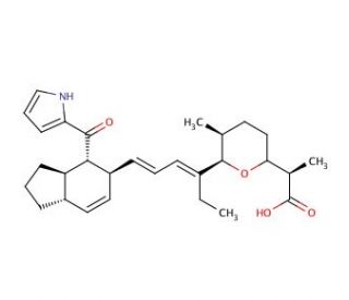Deethylindanomycin (CAS 117615-33-5) - chemical structure image