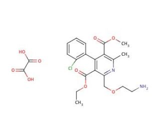 Dehydro Amlodipine Oxalate (CAS 1216406-90-4) - chemical structure image