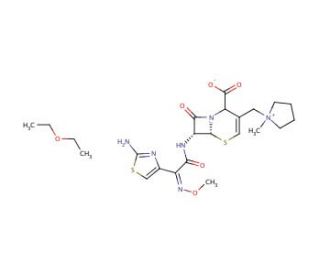 &Delta;2-Cefepime Etherate - chemical structure image