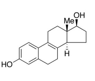 &Delta;8,9-Dehydro-17&beta;-estradiol - chemical structure image