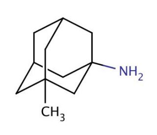 Demethyl Memantine Hydrochloride - chemical structure image