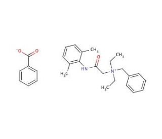 Denatonium benzoate (CAS 3734-33-6) - chemical structure image