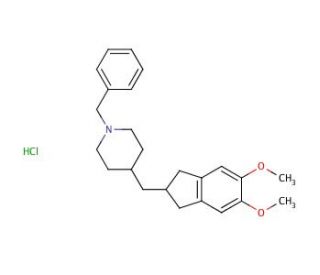 Deoxy donepezil hydrochloride (CAS 1034439-57-0) - chemical structure image