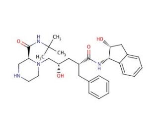 Des-3-pyridylmethyl Indinavir (CAS 150323-38-9) - chemical structure image