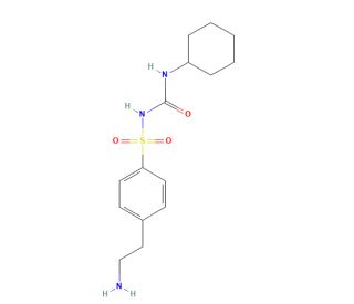 Des(5-methylpyrazinecarbonyl) Glipizide (CAS 2015-16-9) - chemical structure image
