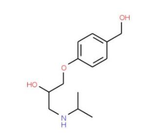 Des(isopropoxyethyl) Bisoprolol (CAS 62572-93-4) - chemical structure image