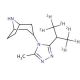 Des[1-(4,4-difluorocyclohexanecarboxamido)-1-phenylpropyl] Maraviroc-d6 - chemical structure image