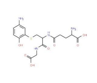 Desacetyl Acetaminophen Glutathione (CAS 129762-76-1) - chemical structure image