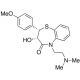 Desacetyl diltiazem (CAS 42399-40-6) - chemical structure image