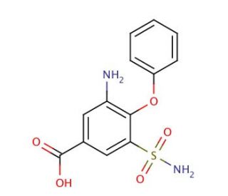 Desbutyl Bumetanide (CAS 28328-54-3) - chemical structure image