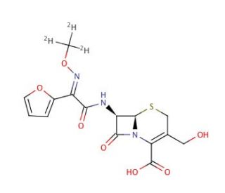 Descarbamoyl Cefuroxime-d3 - chemical structure image