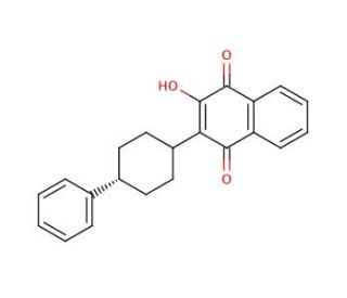 Deschloro Atovaquone (CAS 92458-44-1) - chemical structure image