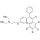Deschloro clomiphene-d5 (CAS 19957-52-9) - chemical structure image