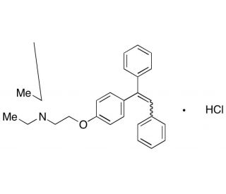 Deschloro clomiphene hydrochloride - chemical structure image