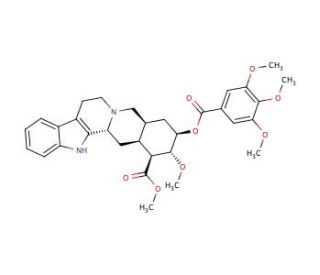 Deserpidine (CAS 131-01-1) - chemical structure image