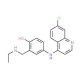 Desethylamodiaquine-ethyl-d5 的分子结构, CAS编号: 79352-78-6 (unlabeled) Desethylamodiaquine-ethyl-d5 (CAS 79352-78-6 (unlabeled)) - chemical structure image