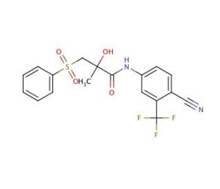 Desfluoro Bicalutamide (CAS 90357-05-4) - chemical structure image