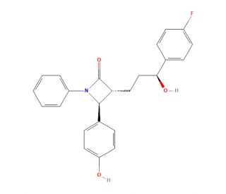 Desfluoro ezetimibe (CAS 302781-98-2) - chemical structure image