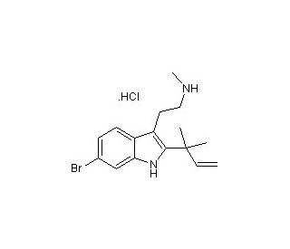 Desformylflustrabromine hydrochloride (CAS 951322-11-5) - chemical structure image