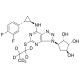 Deshydroxyethoxy ticagrelor-d7 (CAS 220347-05-7) - chemical structure image