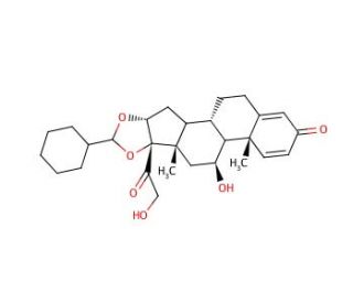Desisobutyryl Ciclesonide (CAS 161115-59-9) - chemical structure image
