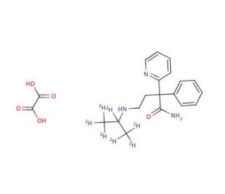 Desisopropyl Disopyramide-d7 Oxalate - chemical structure image