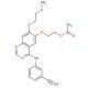 Desmethyl Erlotinib Acetate (CAS 183320-15-2) - chemical structure image