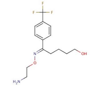 Desmethyl Fluvoxamine (CAS 192876-02-1) - chemical structure image