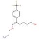 Desmethyl Fluvoxamine (CAS 192876-02-1) - chemical structure image