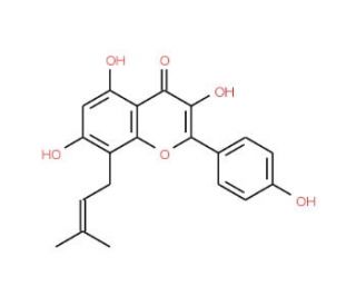 Desmethyl Icaritin (CAS 28610-31-3) - chemical structure image