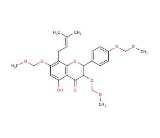 Desmethyl Icaritin Tri-O-methoxymethyl Ether - chemical structure image